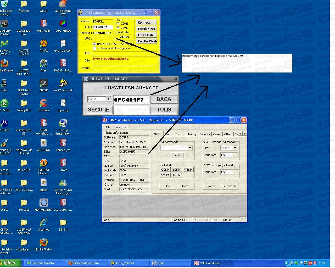 huawei esn changer