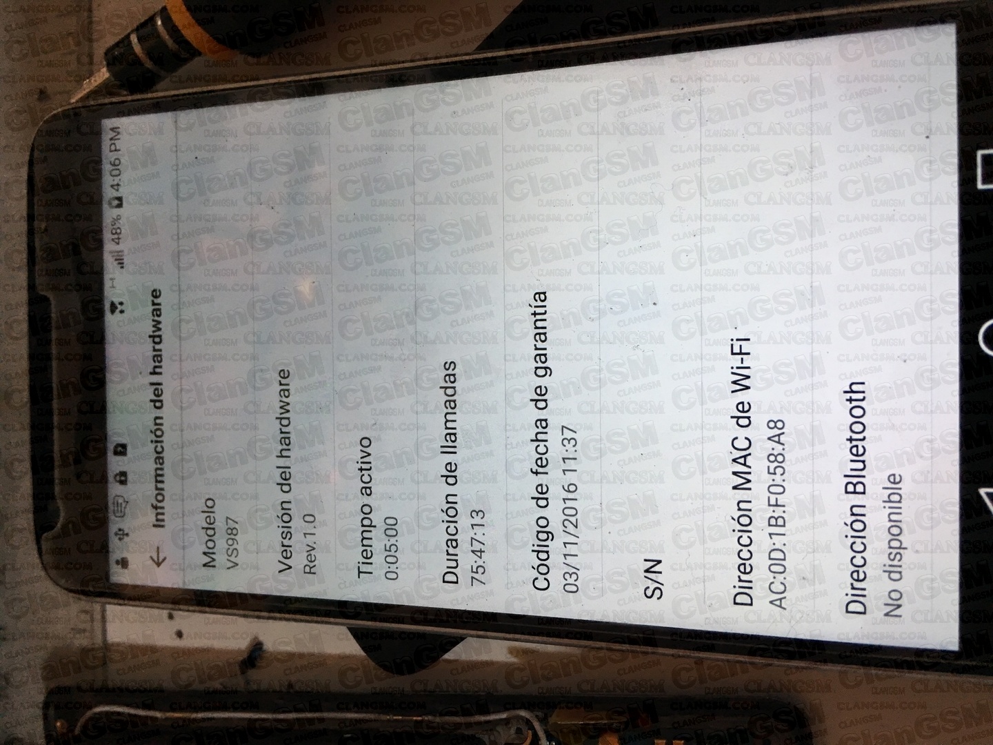 LG G5 (VS987) 32GB Unlocked Gray Android Smartphone-D/Screen - Foto 14