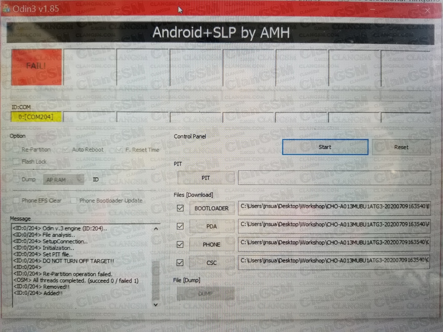 Sm-a013m Error Timeout No Se Deja Flashear - Clan GSM - Unión de los ...