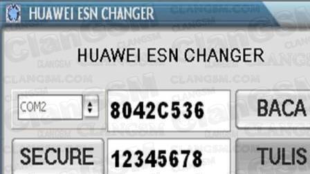 huawei esn changer