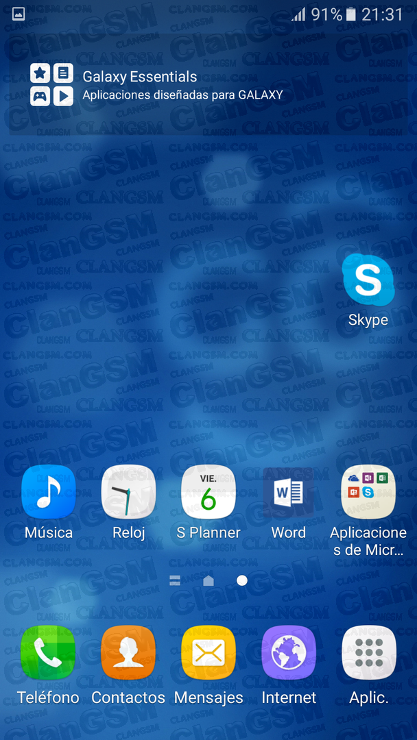 Radiooptions de Android binario