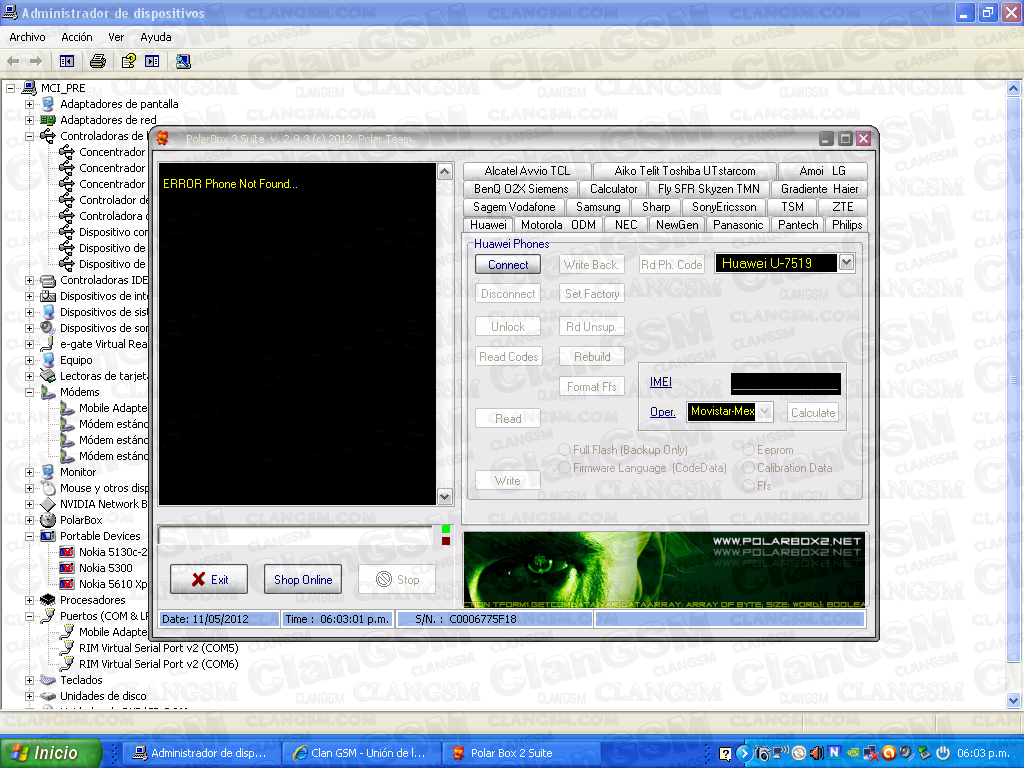 huawei u7519 modem driver