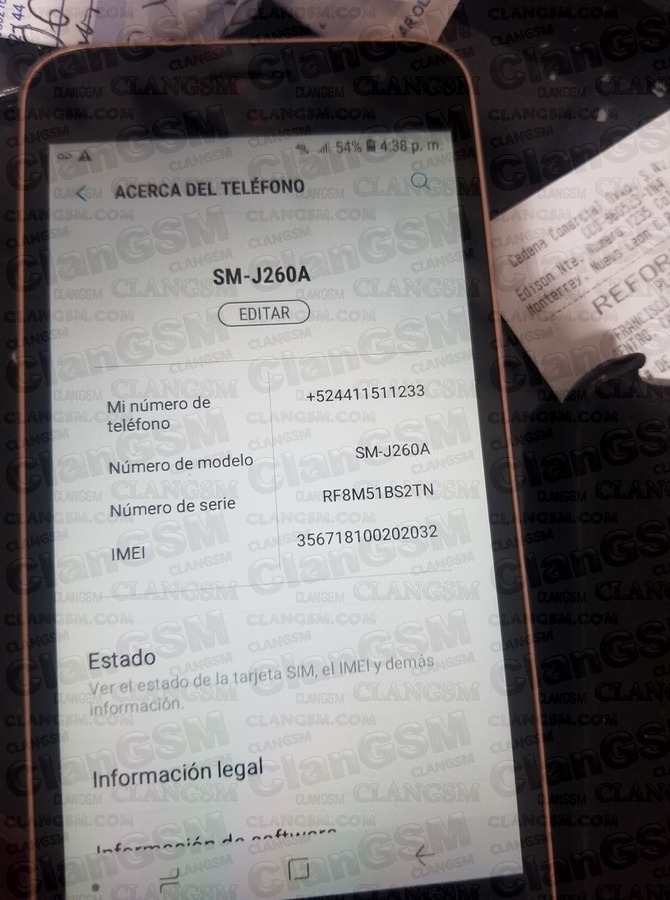 Unlock Sm J260a Atyt Clan Gsm Union De Los Expertos En Telefonia Celular
