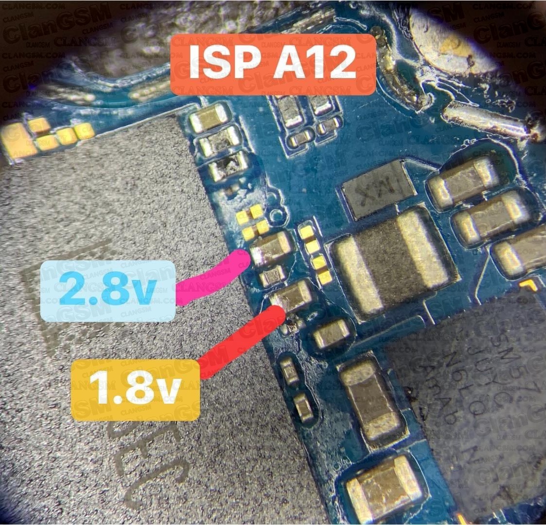 Samsung Galaxy A12 A125F ISP EMMC PinOUT Test Point, 44% OFF