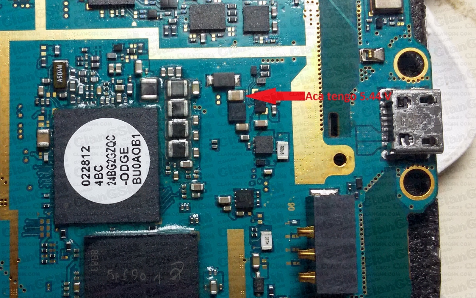 Problema De Carga G313 Ace 4 Lite - Clan GSM - Unión de