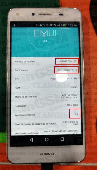 Huawei Y5 Ii Cun-l03 Unlock E Imei...super Aporte...!!! - Clan GSM - Unión  de los Expertos en Telefonía Celular