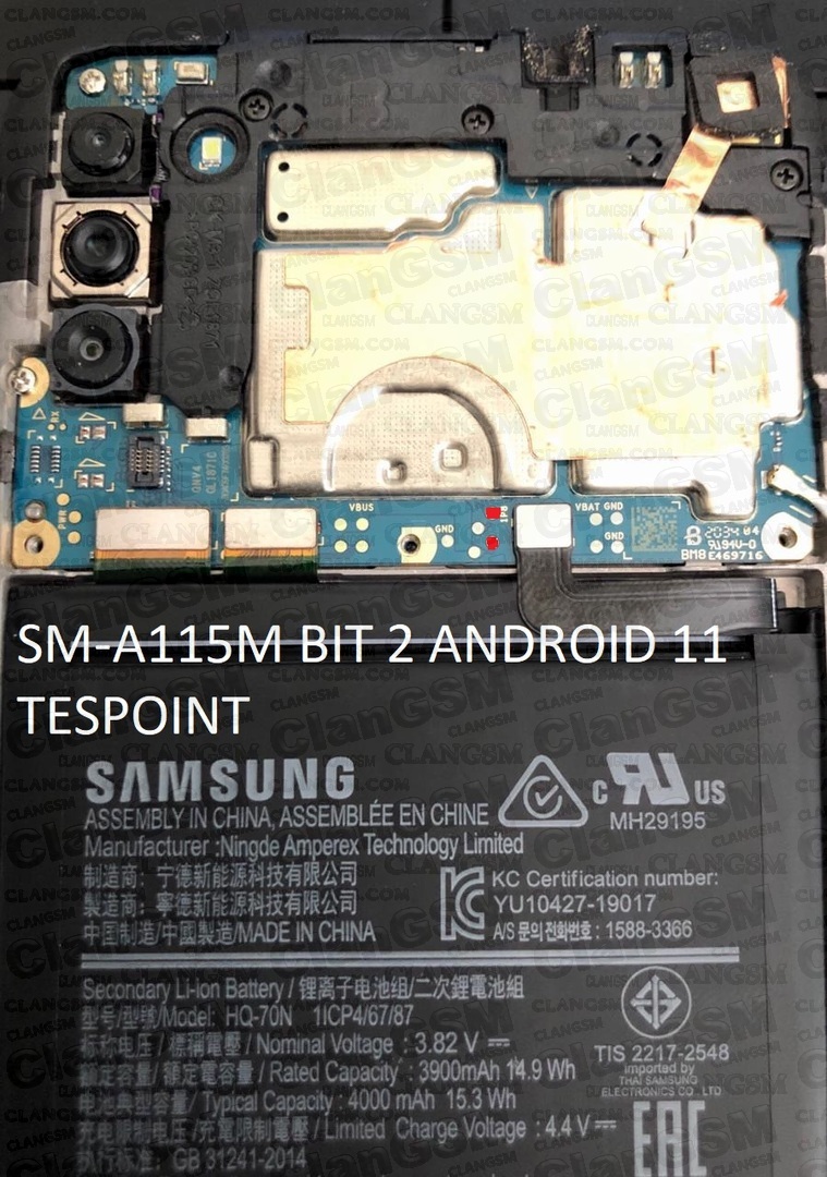 frp a10s android 11 test point