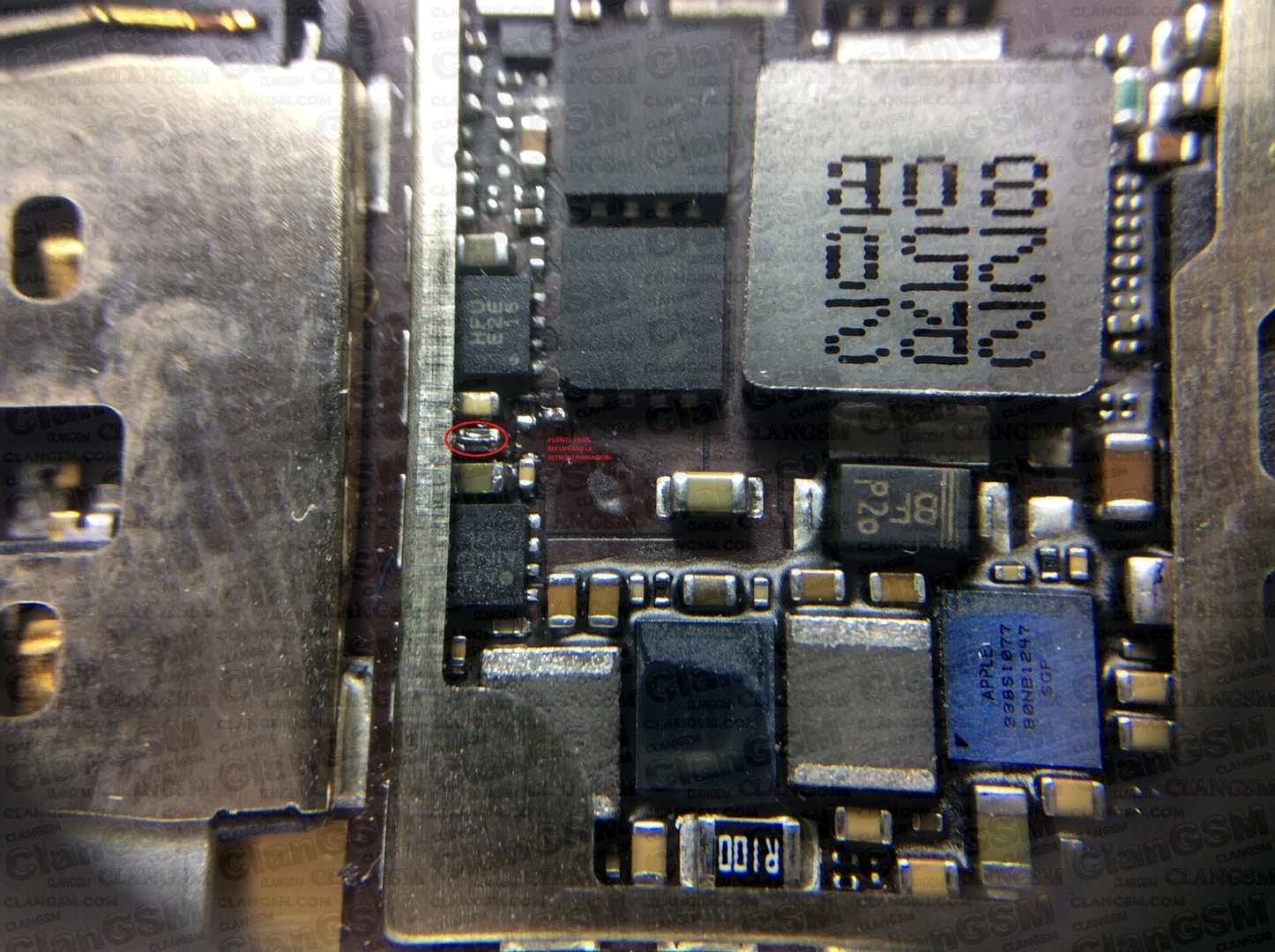 Резистор r1205 ipad 2