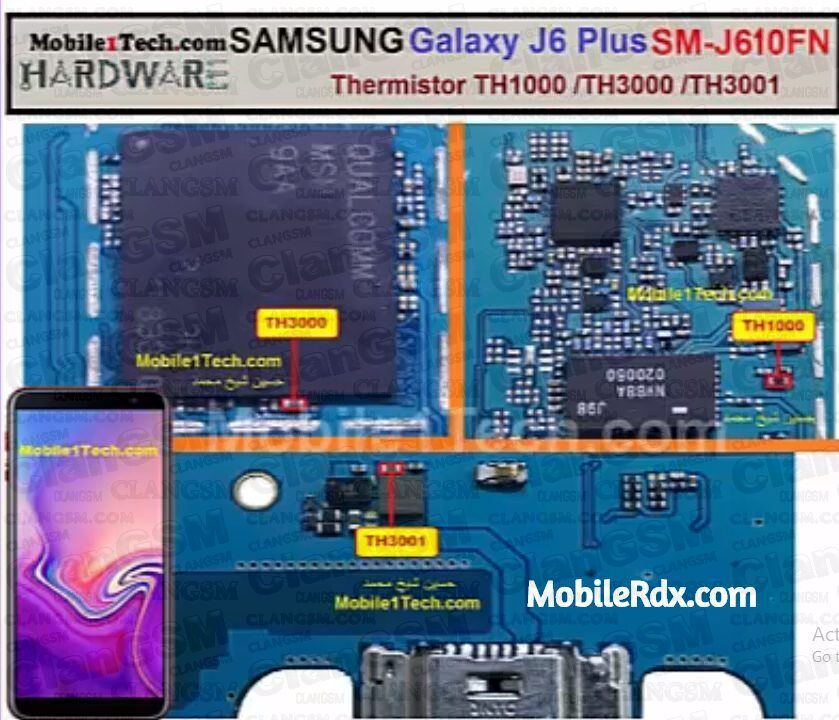J6 Plus J610g No Carga Por Problema De Temperatura Sale Un Triángulo