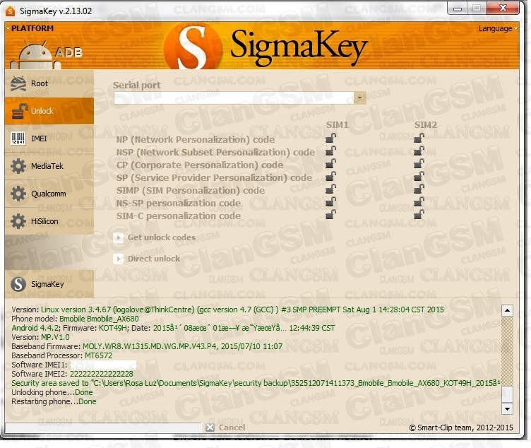 Unlock Bmobile Ax680 Sigmabox Clan Gsm Union De Los Expertos En Telefonia Celular