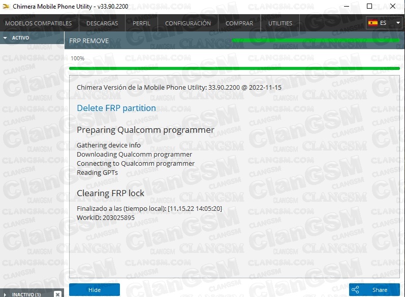 Frp Honor X8 Tfy-lx3 Con Unlock Tool (aporte) - Clan GSM - Unión