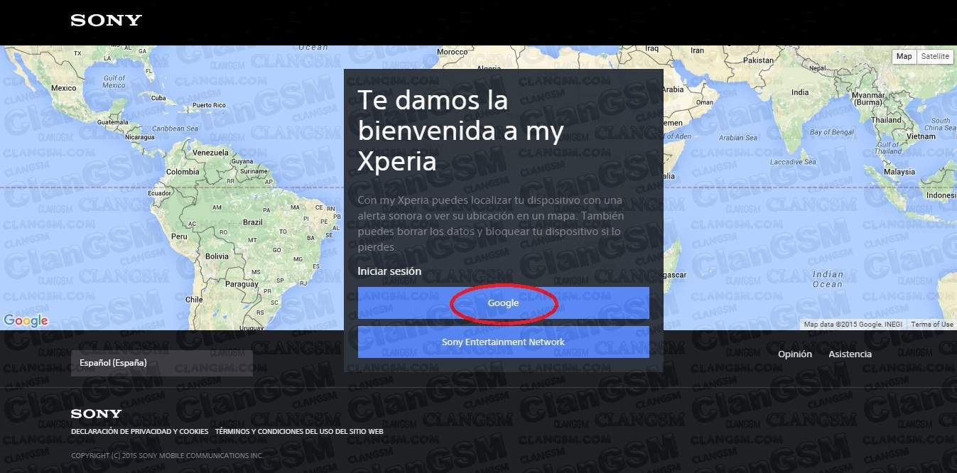 Como localizar mi celular sony xperia z1