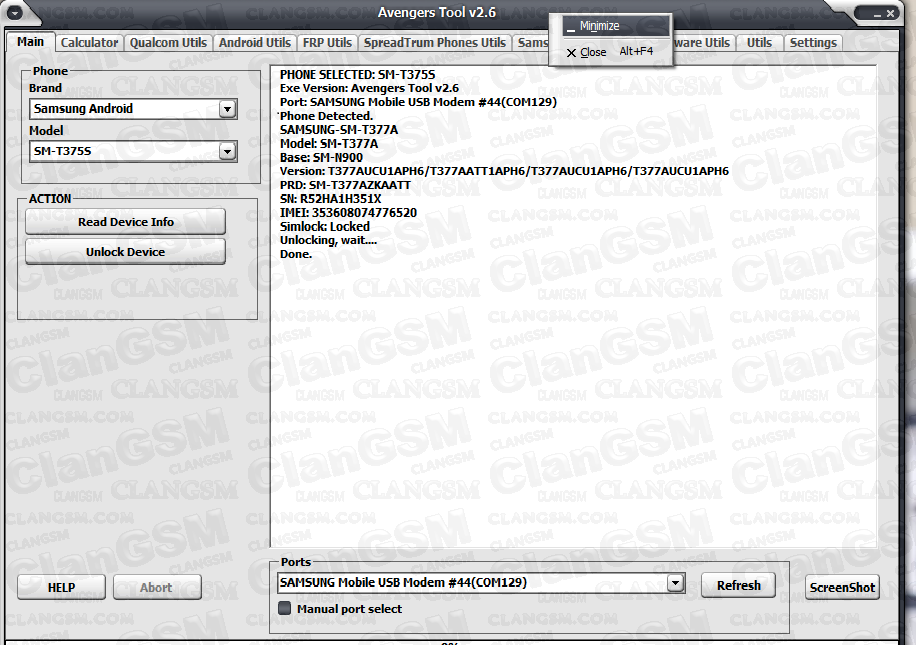 Unlock Del Sm T337a Clan Gsm Union De Los Expertos En Telefonia Celular