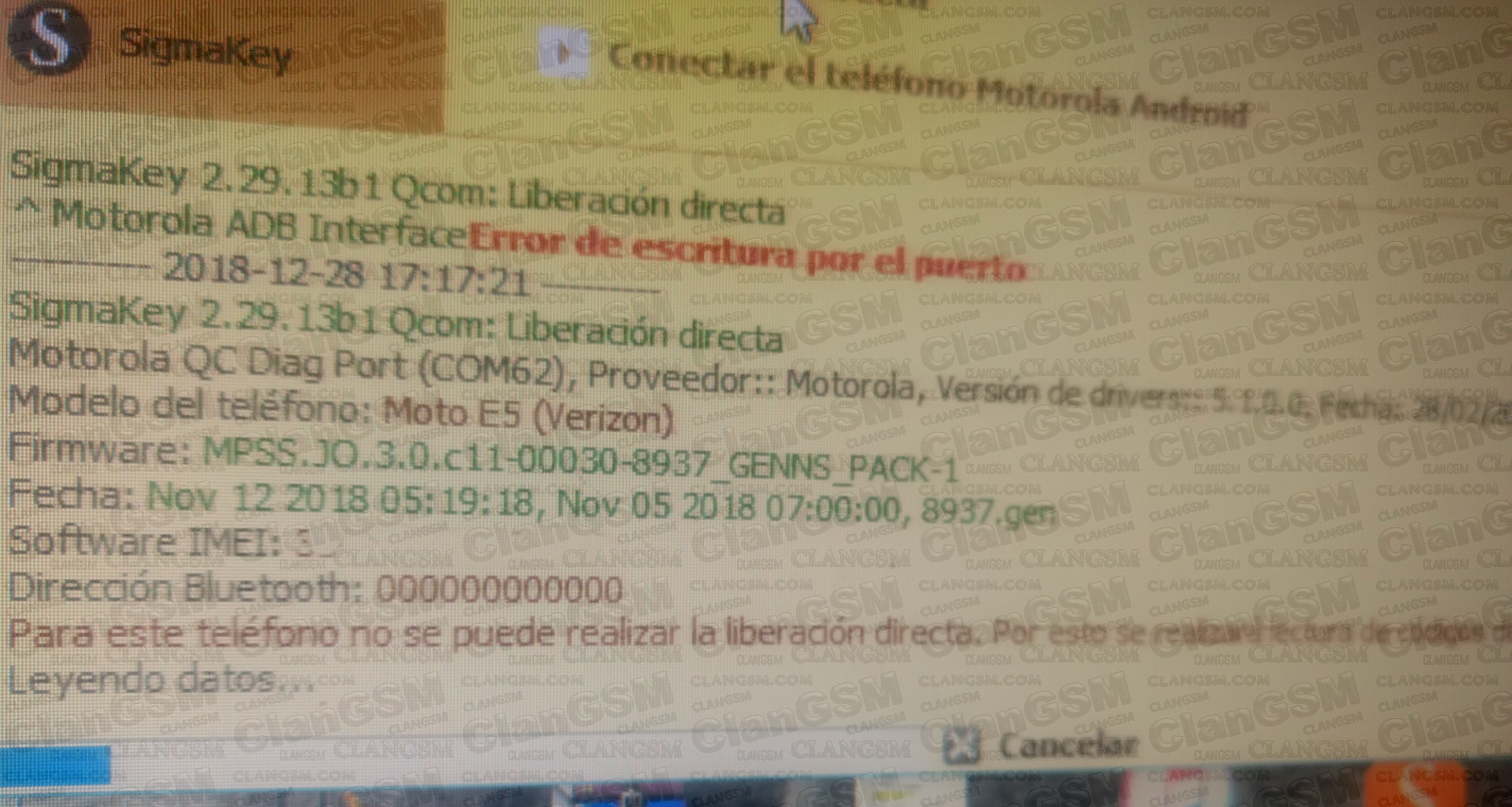 Unlock Motorola E5 (xt1944-3) - Clan GSM - Unión de los Expertos en