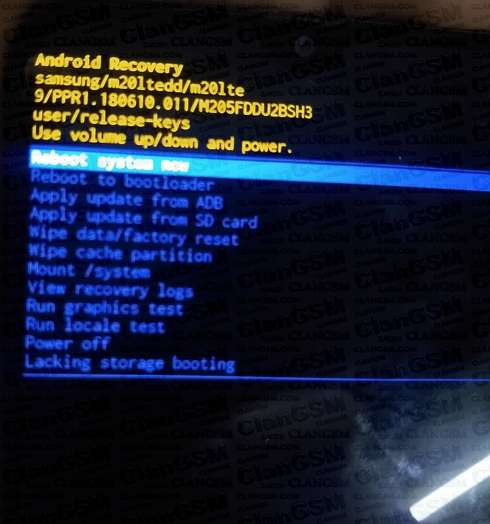 Ayuda Con Samsung M20 (smm205f/ds) Wipe Clan GSM