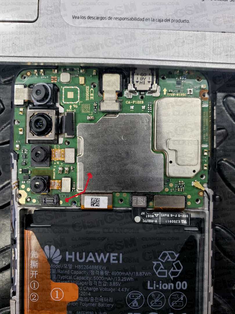 Huawei Y7a Ppa Lx2 Test Point Edl Mode 9008 Isp Emmc Pinout Images